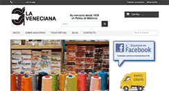 Desktop Screenshot of laveneciana.info